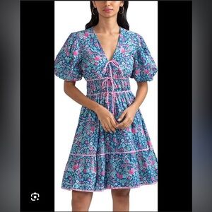 Shoshanna tiska floral print dress size 12 new with tags